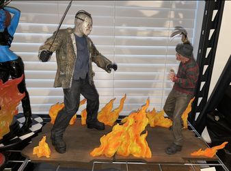 Freddy Vs Jason Neca Statue