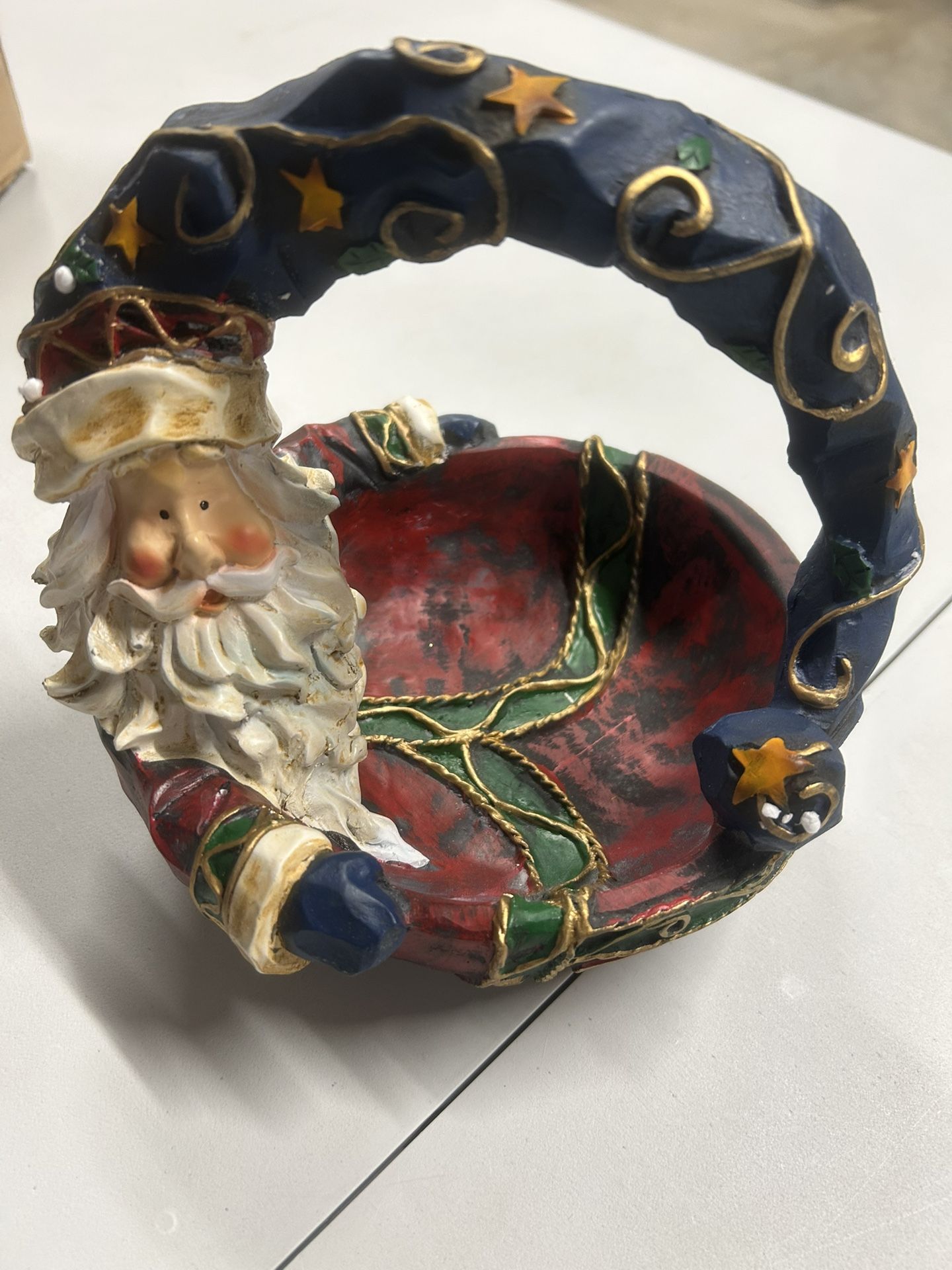 Santa Claus Decorative Basket