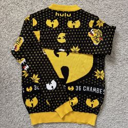 🔴 Wu-Tang Sweater Size Small Hulu x WuTang Collab Xmas Christmas Rza Gza