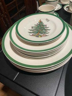 Spode Christmas Tree Dinner set