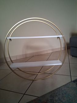 2 tier wall shelve