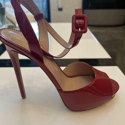 Giuseppe Zanotti Red Patent Stiletto Heels – Size 7