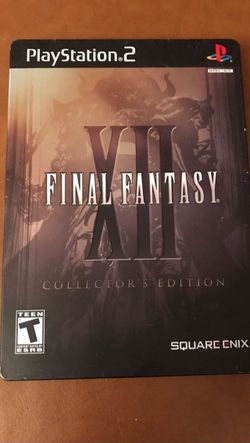 Final fantasy XII Collectors edition ps2