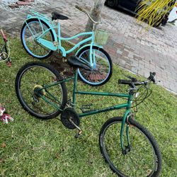 Two Bikes Huffy