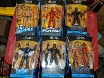 Marvel Legends Black Panther Okoye set