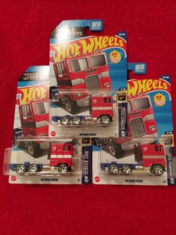 Hot Wheels Optimus Prime Truck