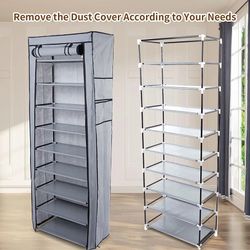 Closet Shelf Shoe Rack Storage