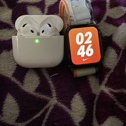 Apple Watch Series 6  And Airpods 
