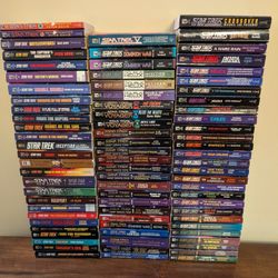 Vintage Lot of 80 Star Trek Paperback Books