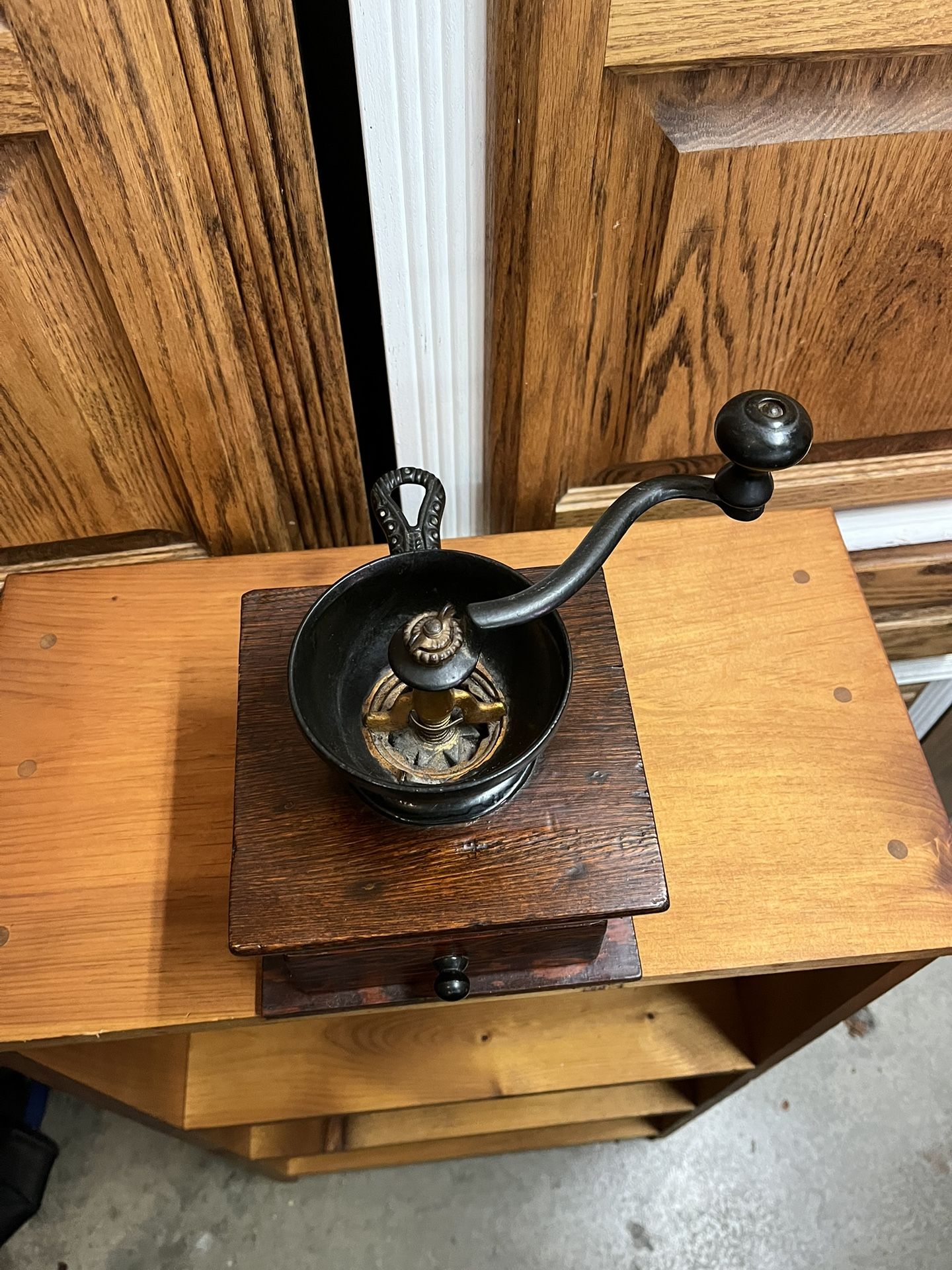 Antique Working Coffee Grinder