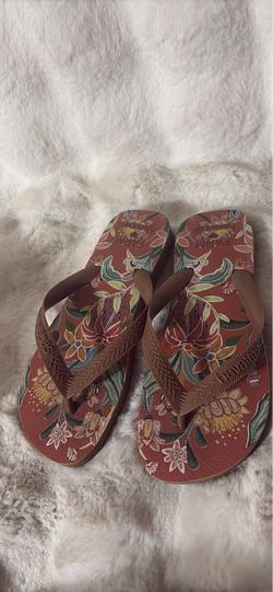 Havaianas x Farm Floral Flip Flops