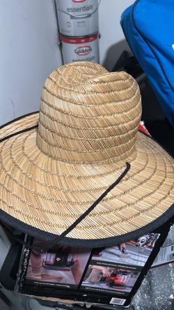 Wide Brim Straw Sun Hat