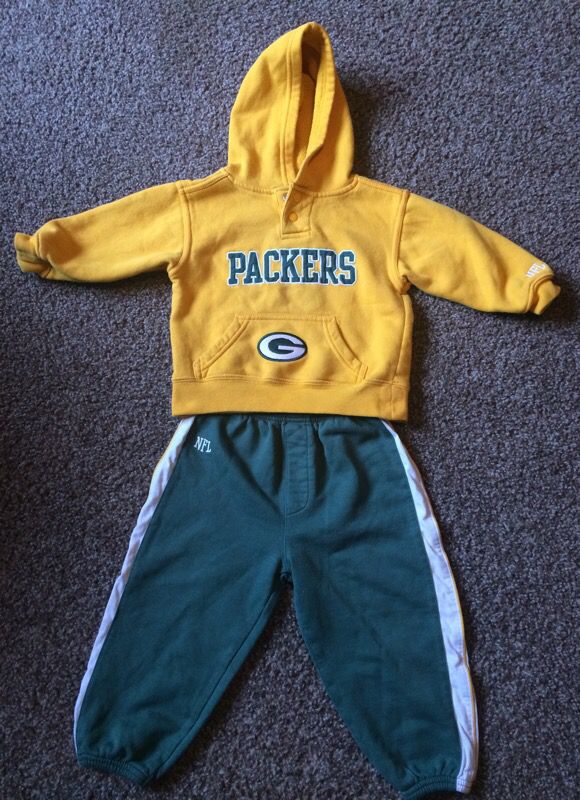 Green Bay Packers NFL Hoodie Sweat pant Outfit