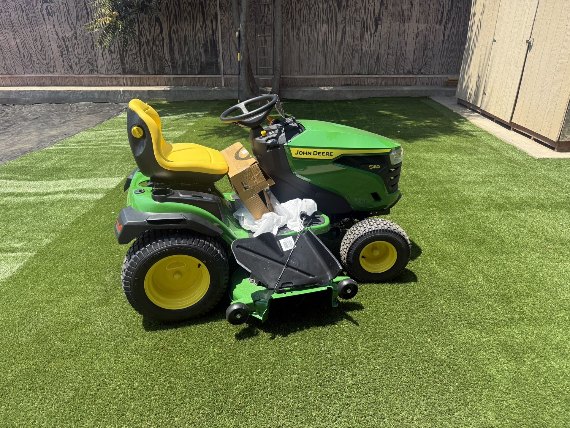 S180 54 24 HP V Twin ELS Gas Hydrostatic Riding Lawn Mower