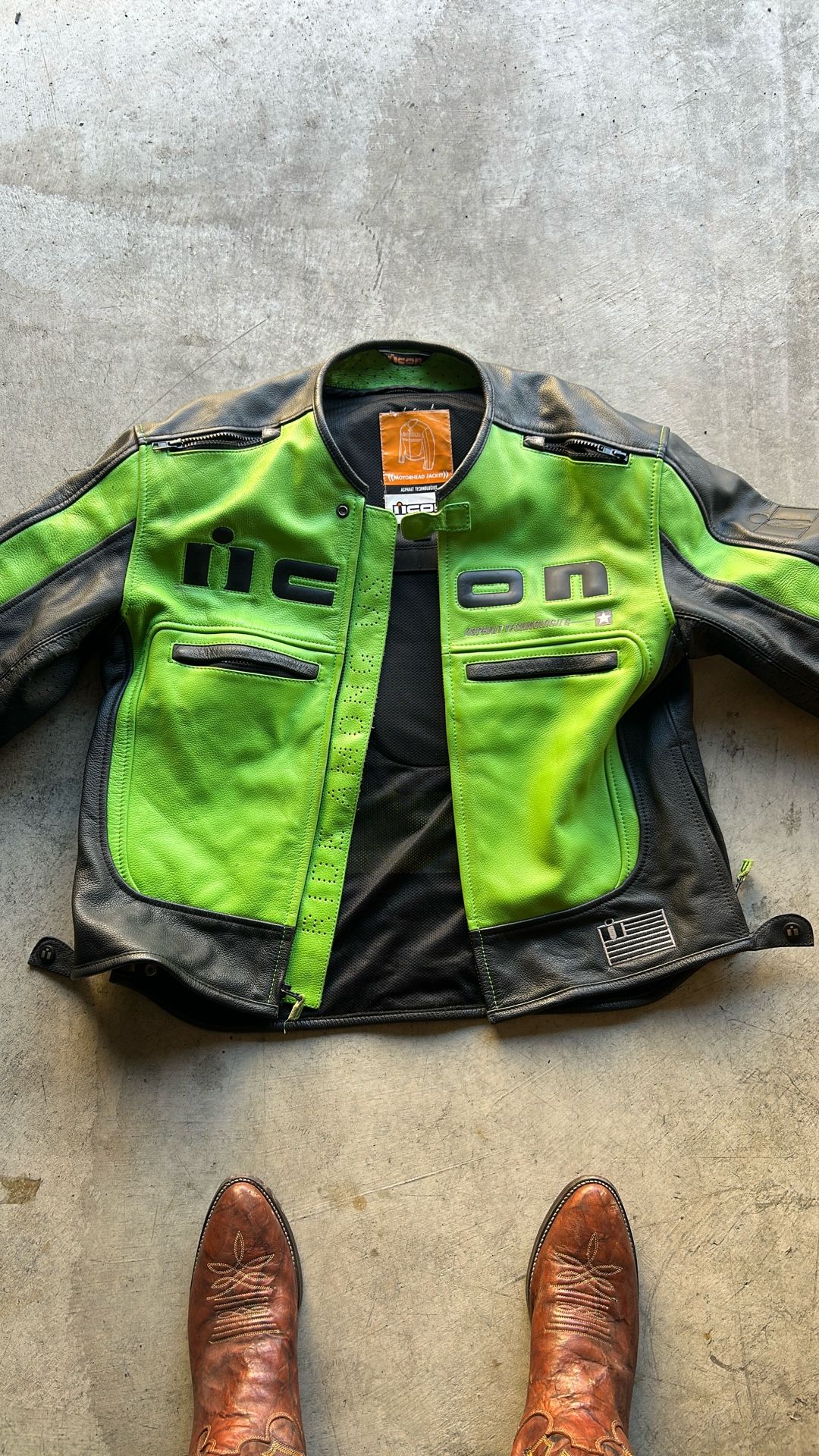 iicon Motorcycle Jacket Size L