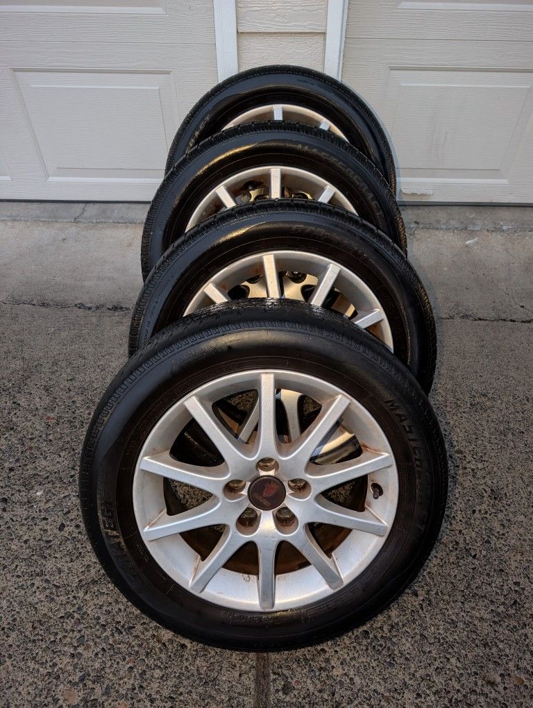 16 inch 5x110 bolt pattern wheels off Saab 9-3 9-5 Rims GM