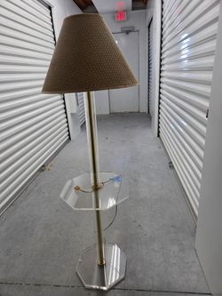 Vintage Lucite Floor Lamp