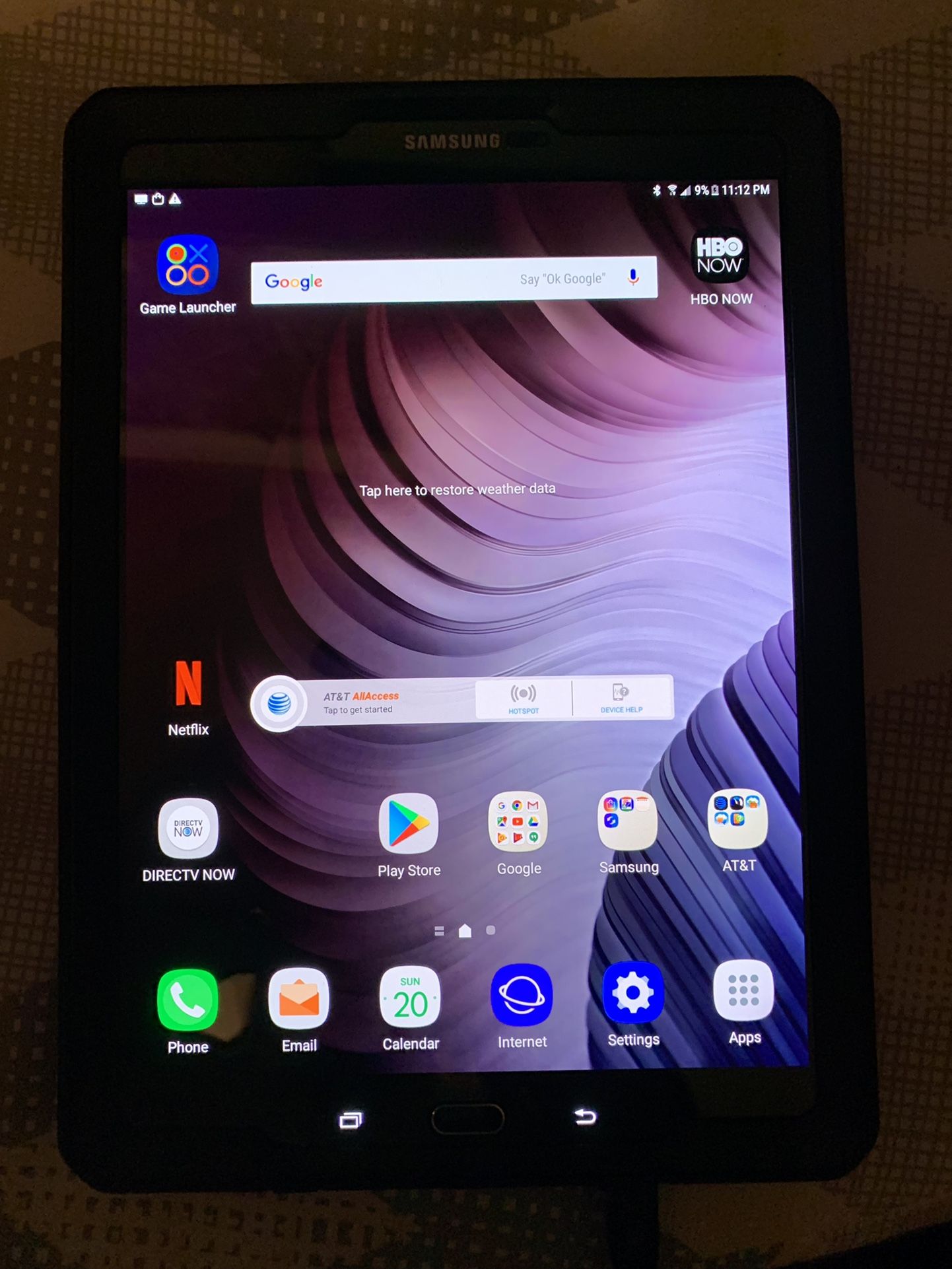 Samsung Galaxy Tab S2 SM-T817A Wi-Fi + LTE Cellular (AT&T), 9.7in - Black