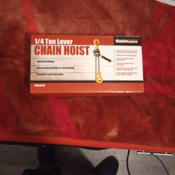 Haul master 1/4 Ton Lever Chain Hoist 