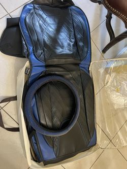 Leather Car Seat Covers With Matching Accessories 