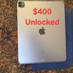 iPad Pro (12.9-Inch) 128gb (4th Generation) 🚨Wi-Fi + Cellular🚨 Unlocked any sim card Verizon T-Mobile AT&T Cricket MetroPCS