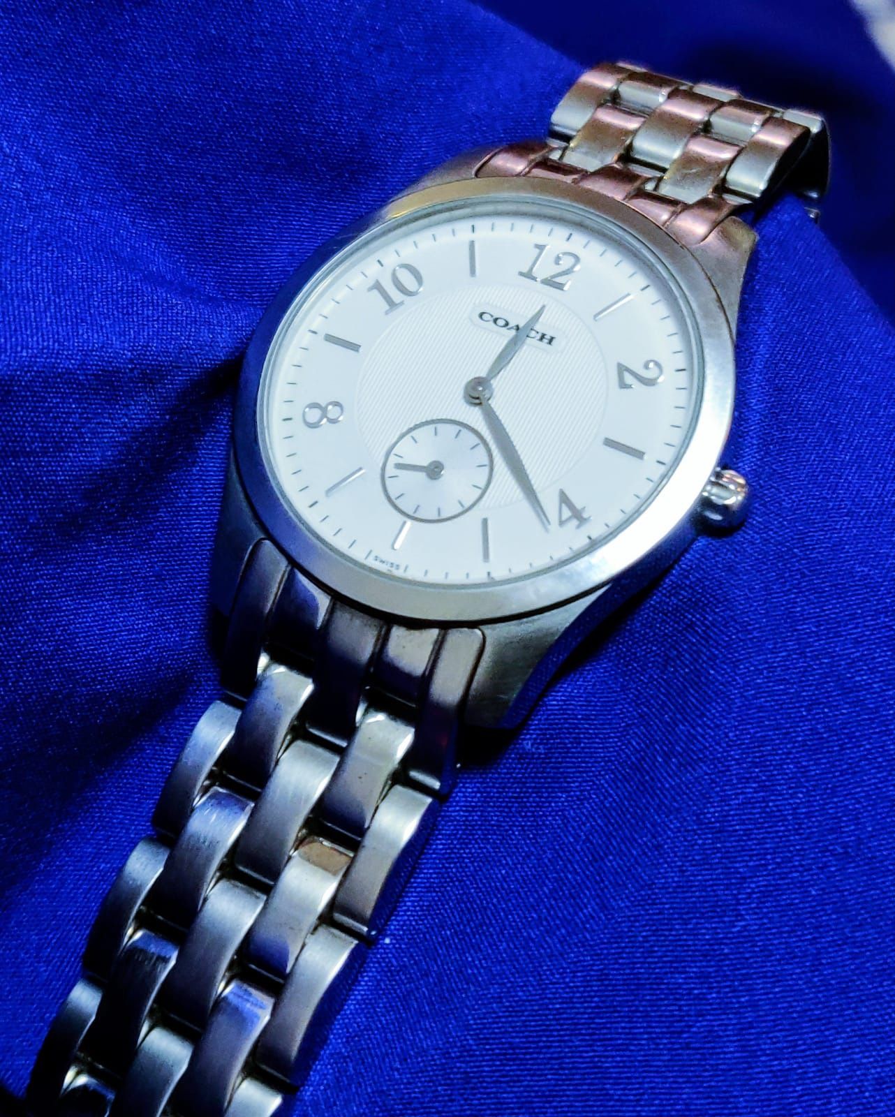 Coach Harrison Swiss Classic Small Second 40mm Men's Watch