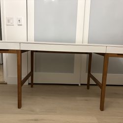 Solid Wood Desk – Great Condition – 67.5” Wide