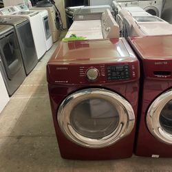 Set Red Samsung Lavadora Y Secadora 