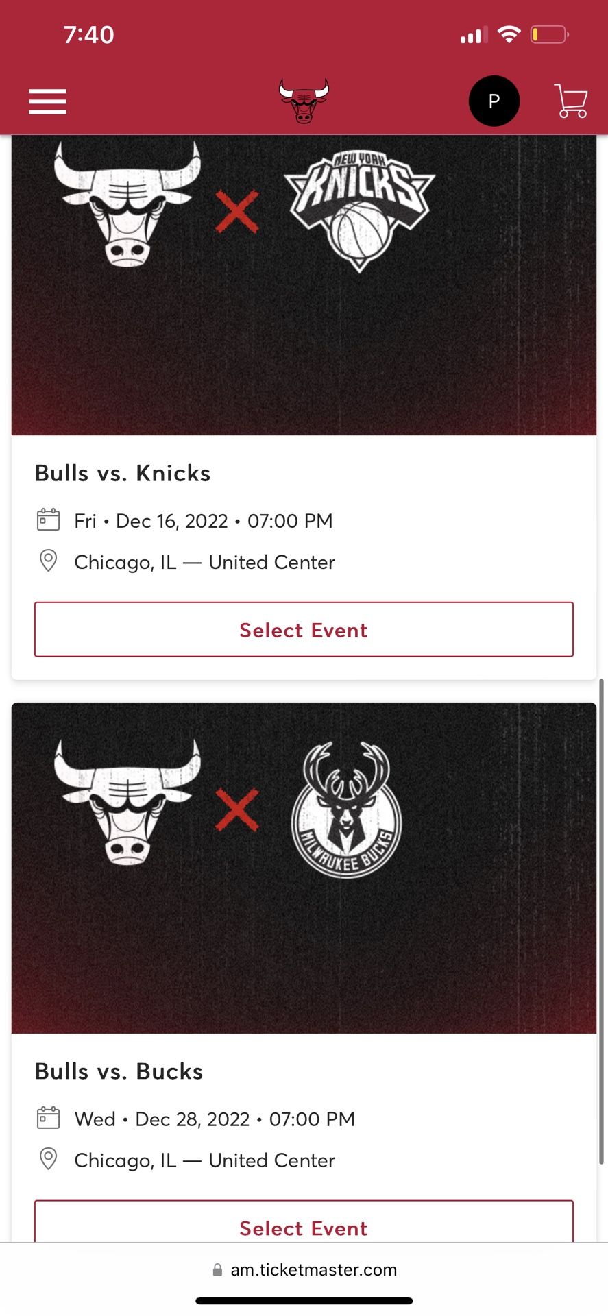 Chicago Bulls Tickets