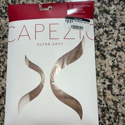 Capezio Transition Bodytight L/XL Suntan 1818 Ultra Soft Women's Matte NIP