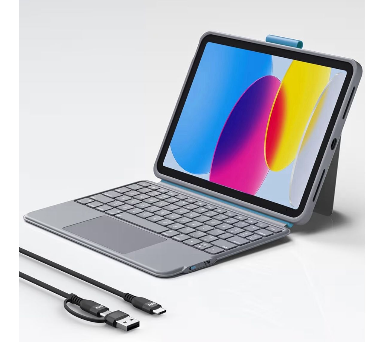 Wireless Keyboard Case for iPad 10th Generation