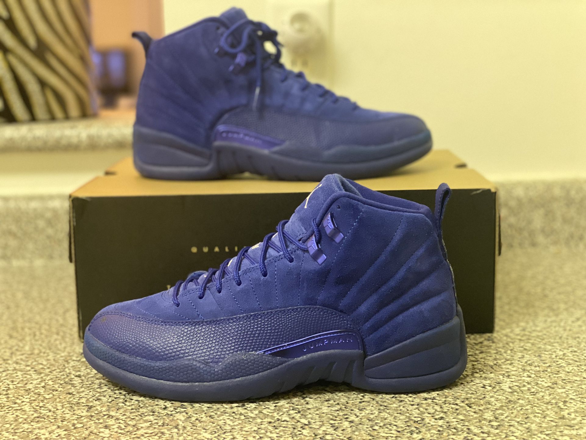 Jordan 12 Blue Suede Size 8.5