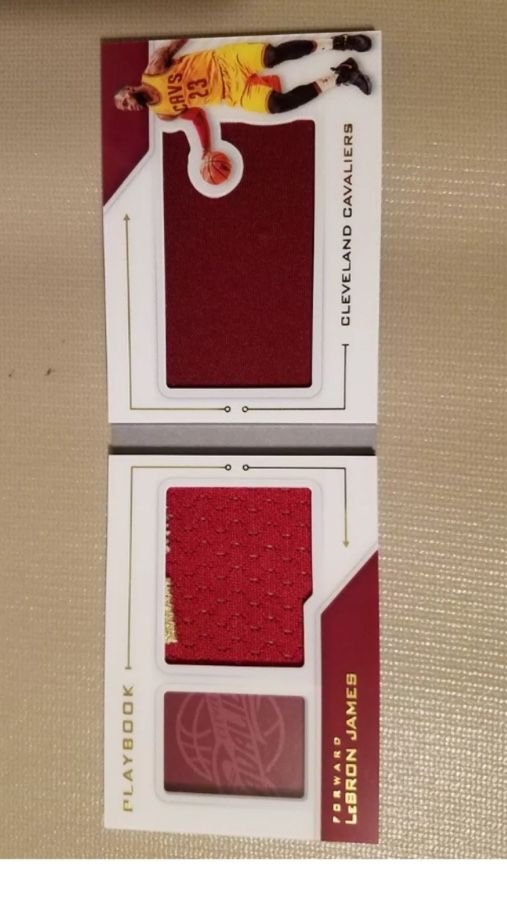 Lebron patch card