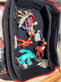 Disney Infinity Characters, Bag, Bases, and discs