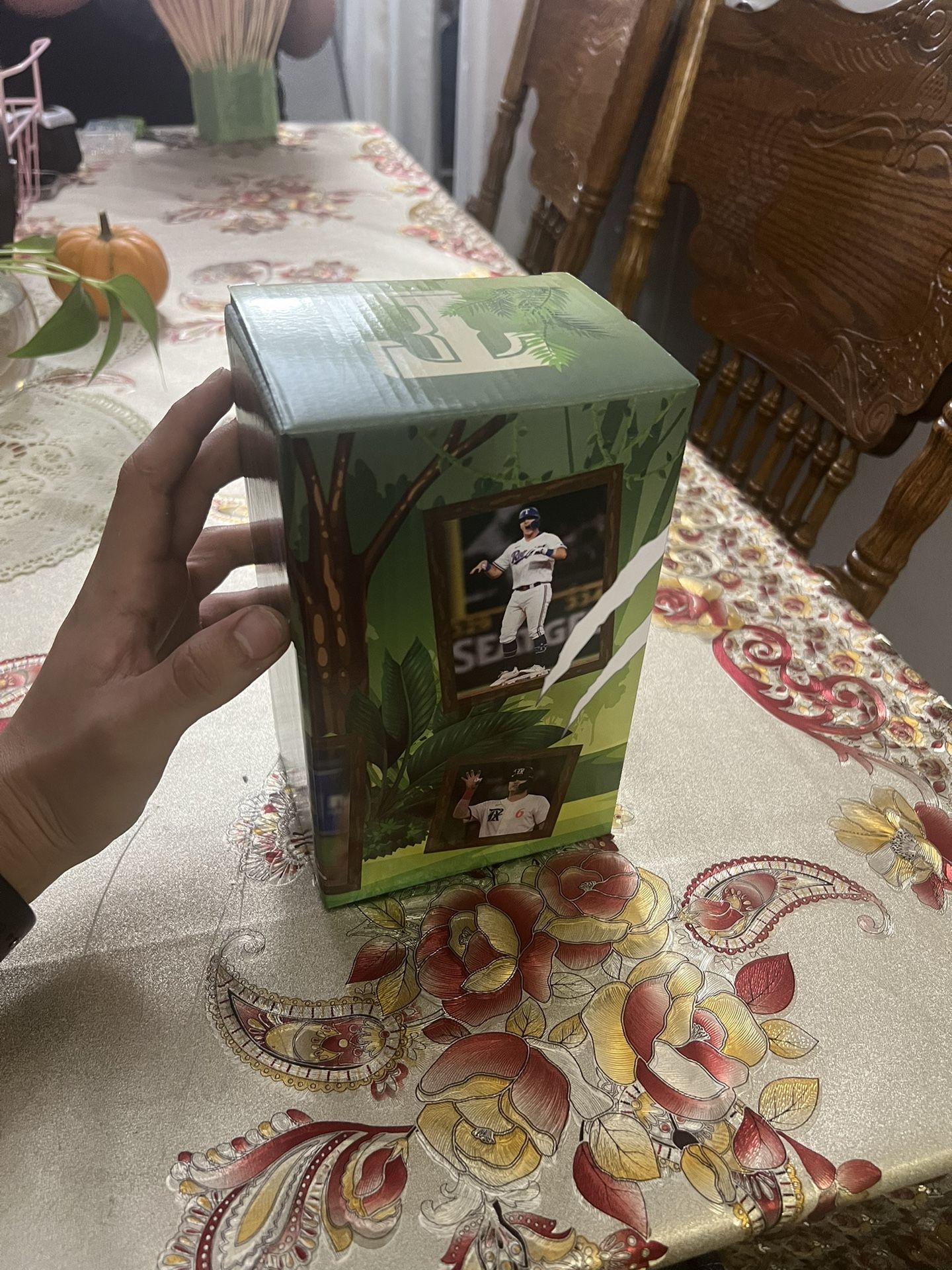 Josh Jung Texas Rangers “Jungle  Cat” Bobble head 