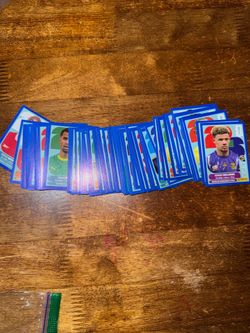 Panini Blue Parallell Stickers