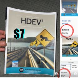 $7 in great condition eTextbook: HDEV | 5th Edition Human LifeSpam developed Spencer A Rathus