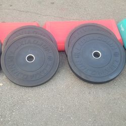 Black Bumper Plate Set