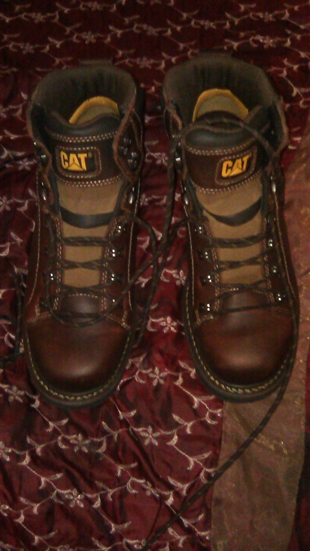 Caterpillar work boots 10.5