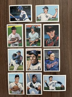 1990 Bowman Art Cards / Complete 11 Card Set