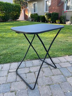 Black Foldable Table