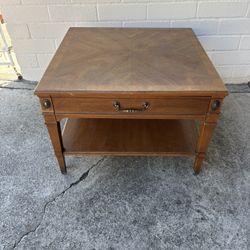 Mid-Century Modern Side End Lamp Table 