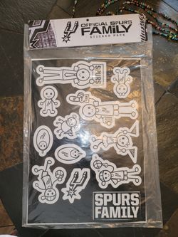 Spurs Family Magnets For Car