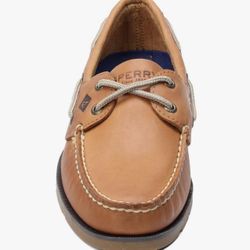 New Sperry Top-Sider Men's A/O Authentic Original 2-Eye Leather Boat Shoes, available in Size 11  (Nutmeg) 