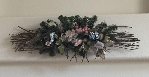 Beautiful Holiday Floral Swag Decoration - Christmas Decoration