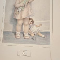 Antique Girl Picture