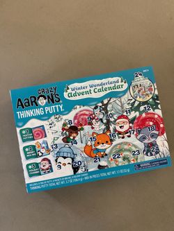 Aaron’s advent winter wonderland putty calendar
