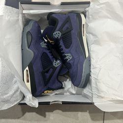 Jordan 4 Purple Lakers
