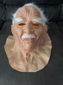 Albert Elinstein Vintage  Pull Over Mask ( Old Man)