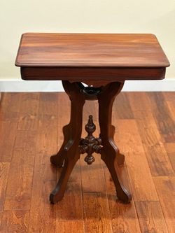 1880’s Walnut Wood Center Table